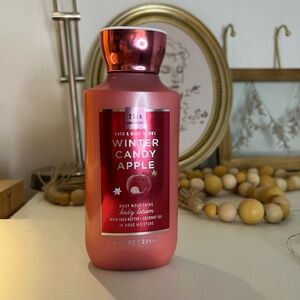 Bath and body works winter candy apply daily’s nourishing body lotion NWT